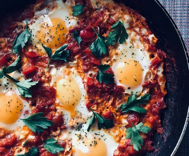 Yulafla Zenginleştirilmiş Sağlıklı Menemen Tarifi