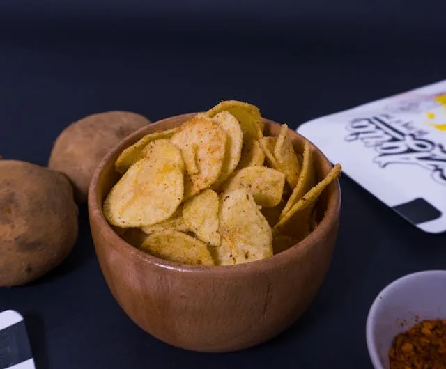 Sağlıklı Diyet Cips Tarifi.