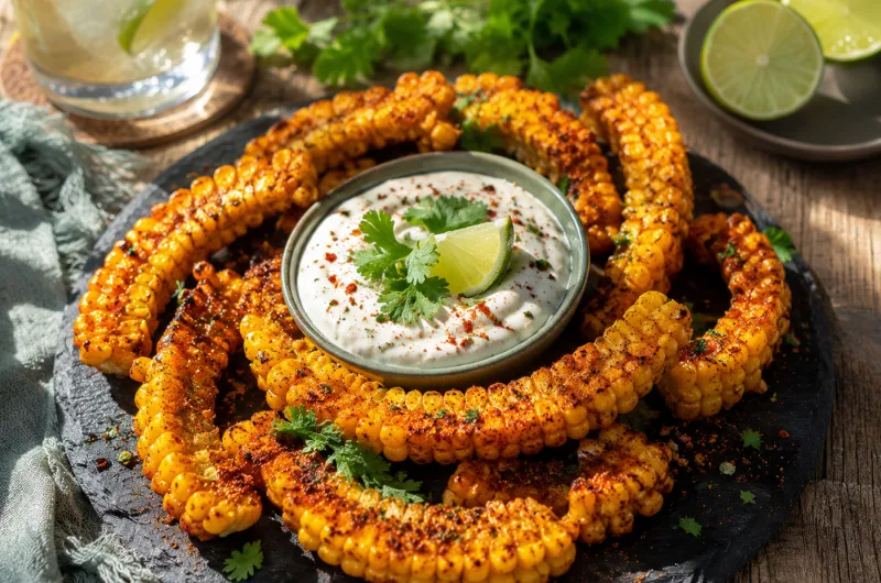 Airfryer Mısır Kaburga (Corn Ribs) Tarifi: En Popüler Fit Atıştırmalık.
